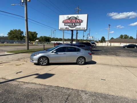 2015 Honda Accord for sale at Discount Wheel N Tire Auto Center in Wichita KS